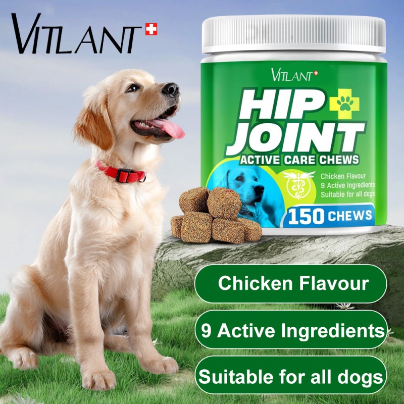 High Protein Dog Supplement Factory - Muscle Gain Power Chews with Amino Acids