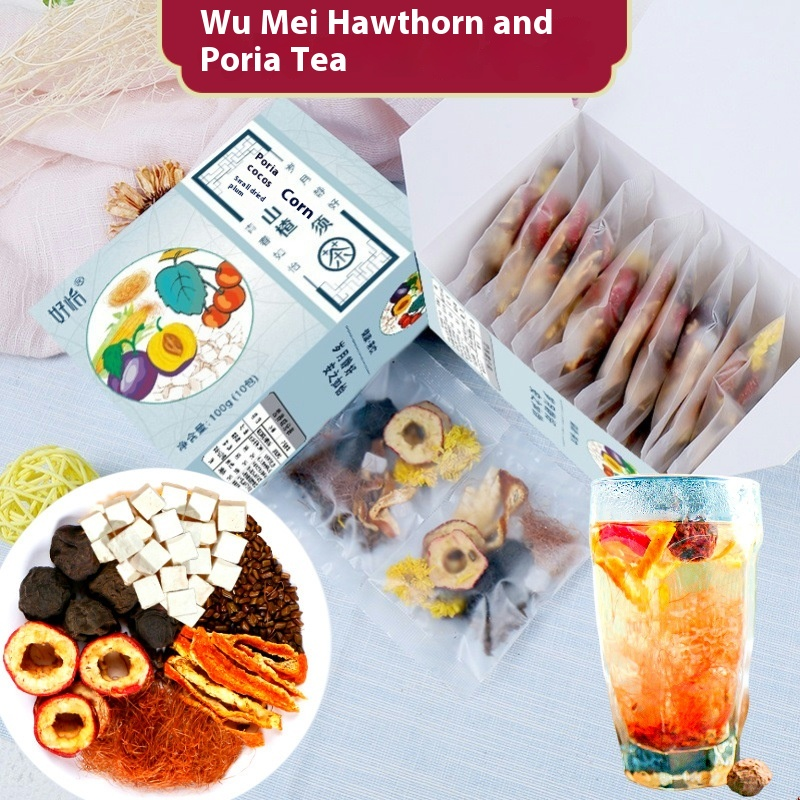 Herbal Tea Bag Supplier - Black Plum Hawthorn Plant Extract Ingredients