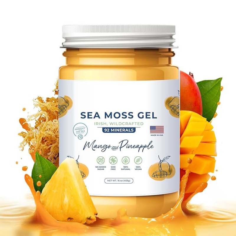 Sea Moss Gel Algae Paste Manufacturer - Food Grade Custom Processing Plant Extract
