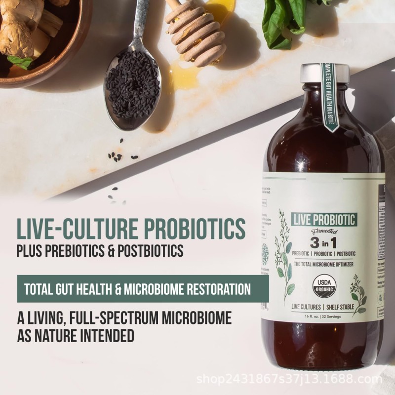 Active Probiotic Supplement Supplier - Food Grade Herbal Extract in Bottle