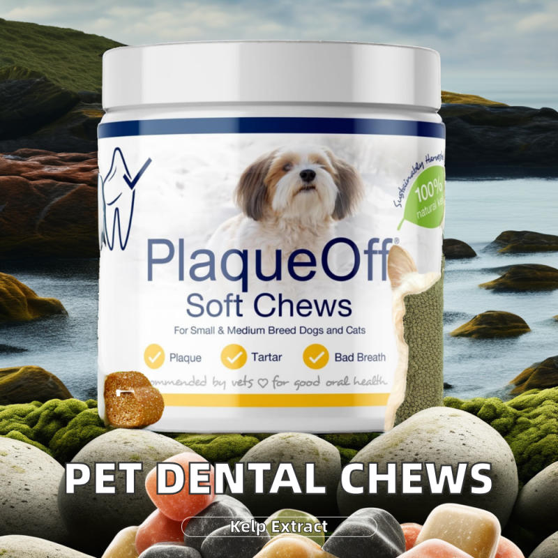 Pet Dental Soft Chews Manufacturer - OEM Custom Logo Oral Care Plaque Removal