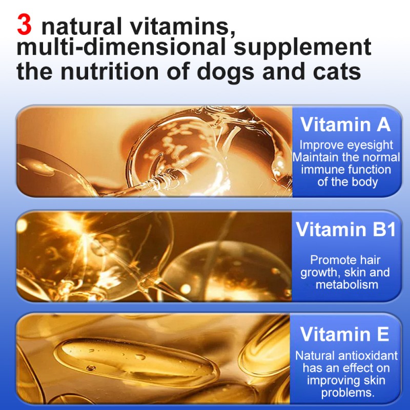 Deep Sea Fish Oil Tablets Factory - Special Trace Elements Beauty for Pets