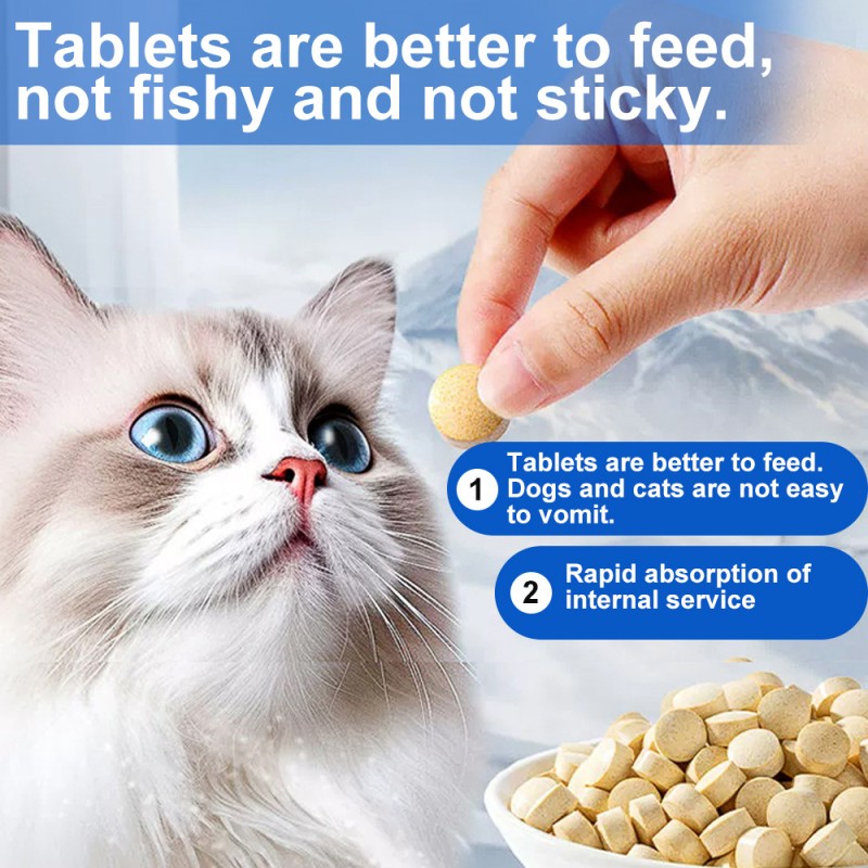 Deep Sea Fish Oil Tablets Factory - Special Trace Elements Beauty for Pets