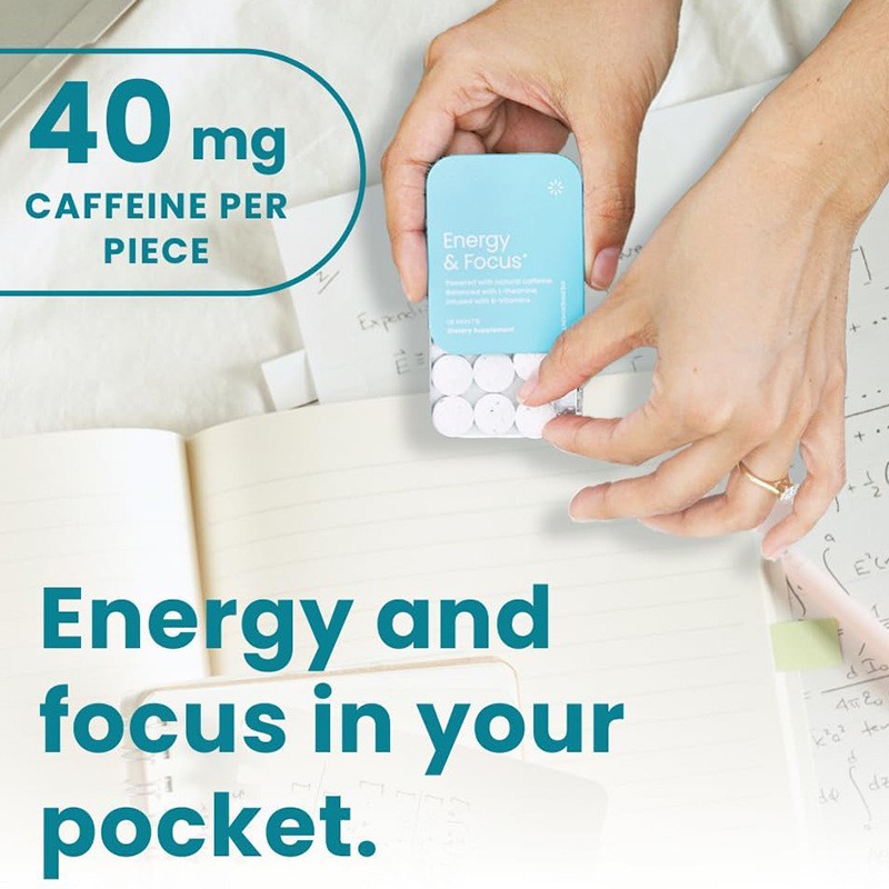 Energy Caffeine Gum Supplier - Mint Coffee Tablet Candies Plant Extract