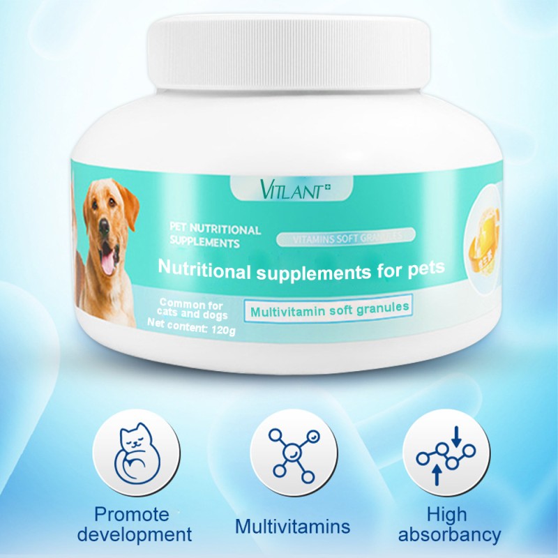 Pet Multivitamin Chew Granules Factory - Lecithin Soft Chewable Health Care