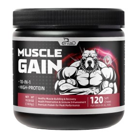 Muscle Builder Soft Chews Factory - Private Label Weight Gain Pet Supplement