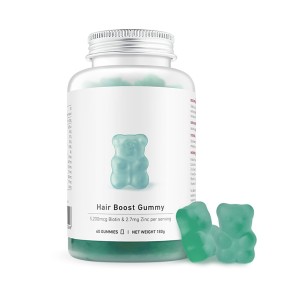Bear Gummy Candies Factory - Food Grade Vitamins Improved Hair Health