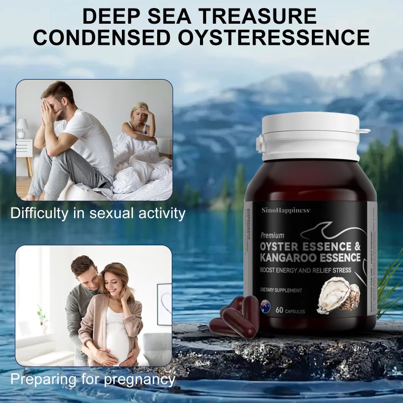 Premium Oyster Peptides Capsules Factory - Natural Algal Herb Extracts Plant-Based