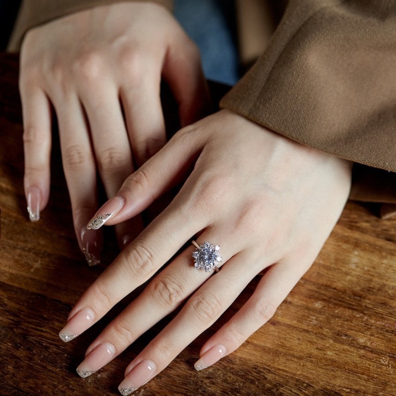 Fashion Ring Factory - OEM Full Zirconium Gold Plated