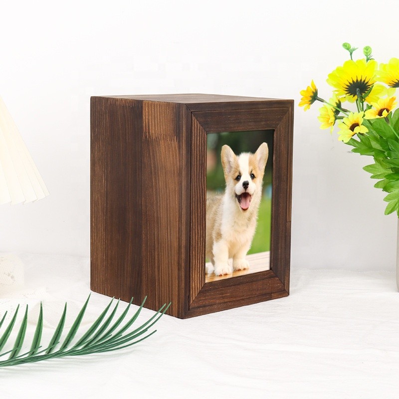 Pet Urn Manufacturer - OEM Solid Wood Bamboo Slid Lid