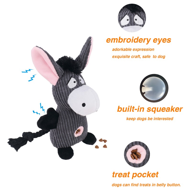 Pet Toy Manufacturer - OEM Cartoon Animal Bite Resistant