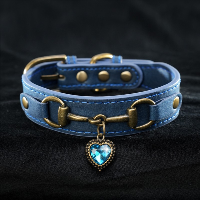 Pet Collar Manufacturer - OEM Bling Bling PU Rhinestones