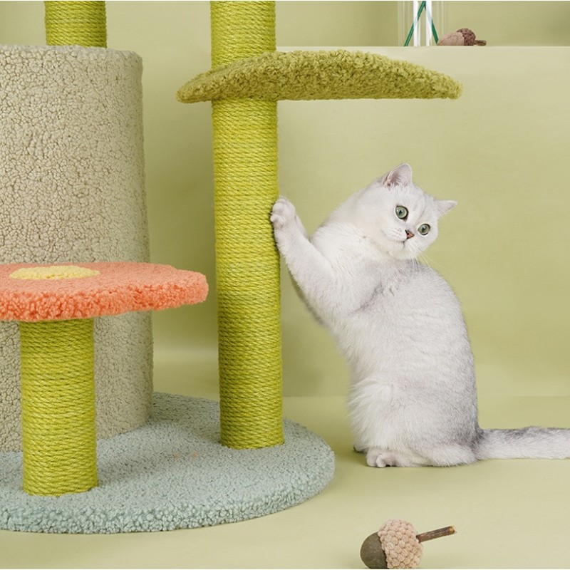 Cat Tower Manufacturer - OEM Sisal Hammock Scratching