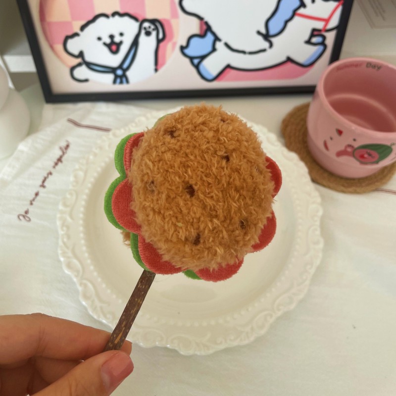 Cat Toy Factory - OEM Hamburger Shape Teeth Chew