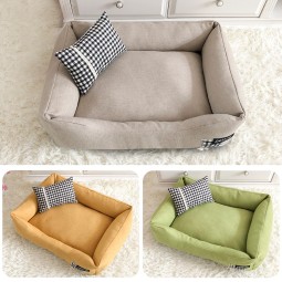 Dog Sofa Bed Factory - OEM Rectangle Washable Luxury