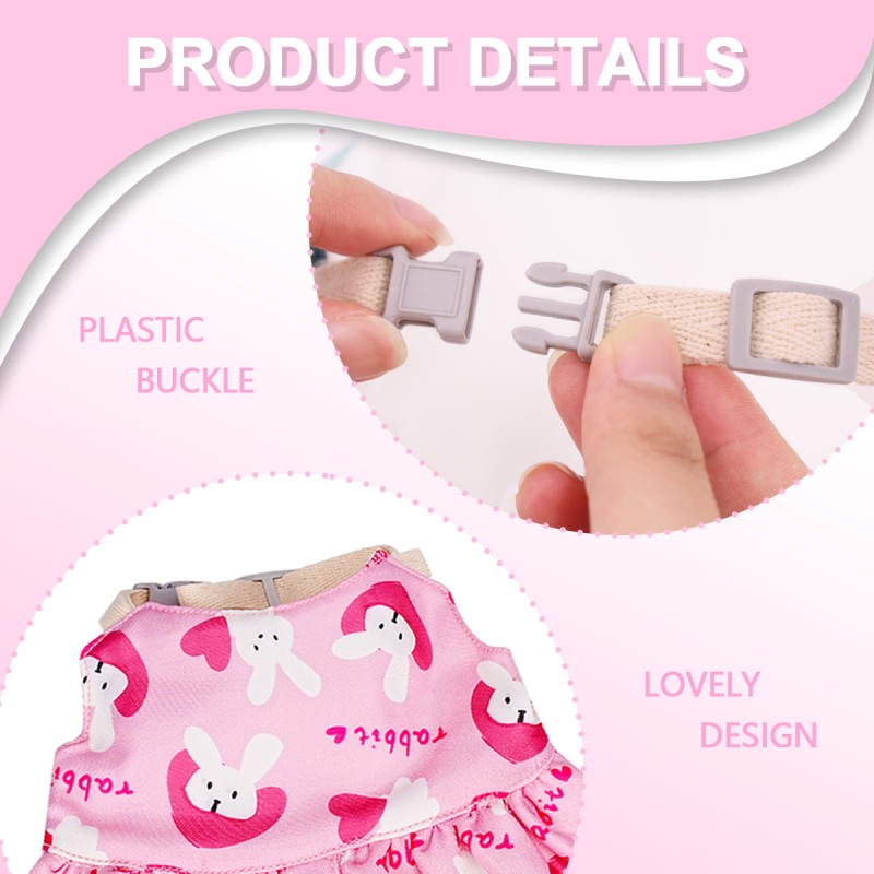 Pet Harness Set Factory - OEM Soft Bunny Elastic Leash