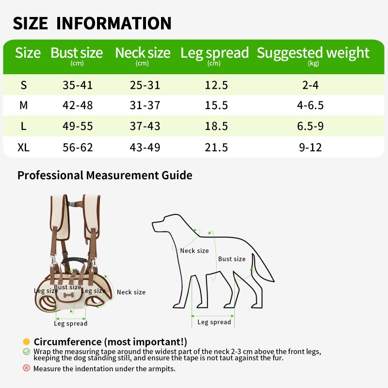 Pet Recovery Sling Manufacturer - OEM Full Body Harness