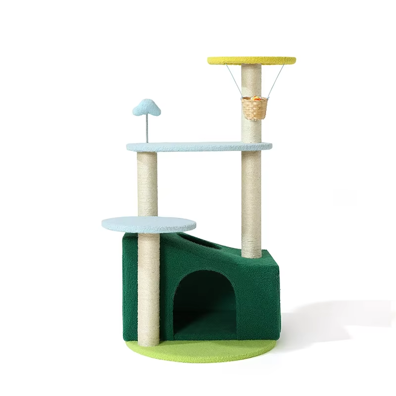 Cat Climbing Frame Manufacturer - OEM Large Luxury Tower