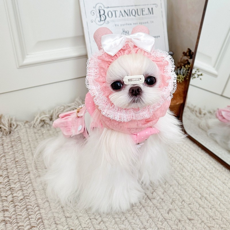 Pet Hat Manufacturer - OEM Rabbit Ears Lace Cosplay