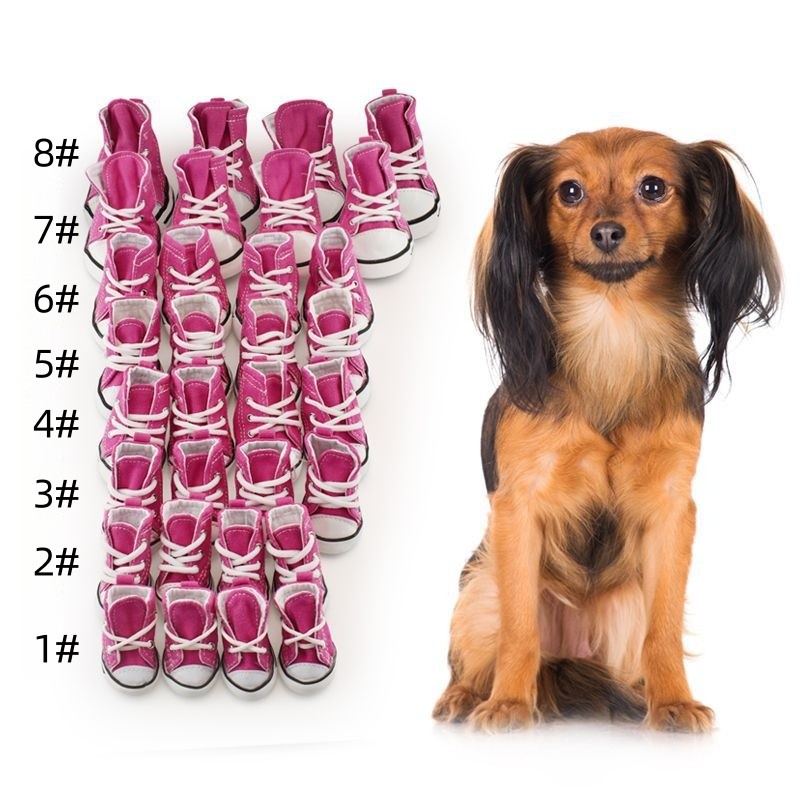 Dog Shoes Manufacturer - OEM Canvas Anti-slip Print