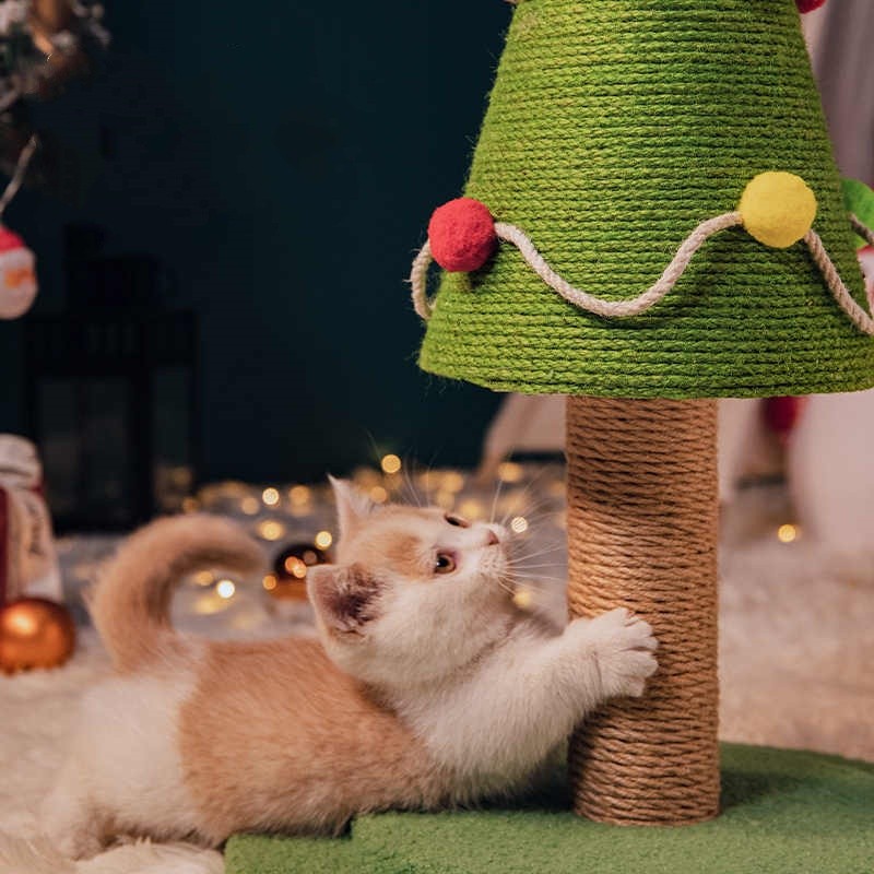 Cat Tree Factory - OEM Christmas Flower Sisal