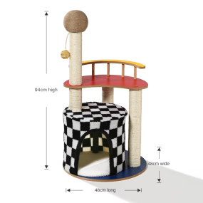 Cat Tree Manufacturer - OEM Modern Wooden Sisal Multi