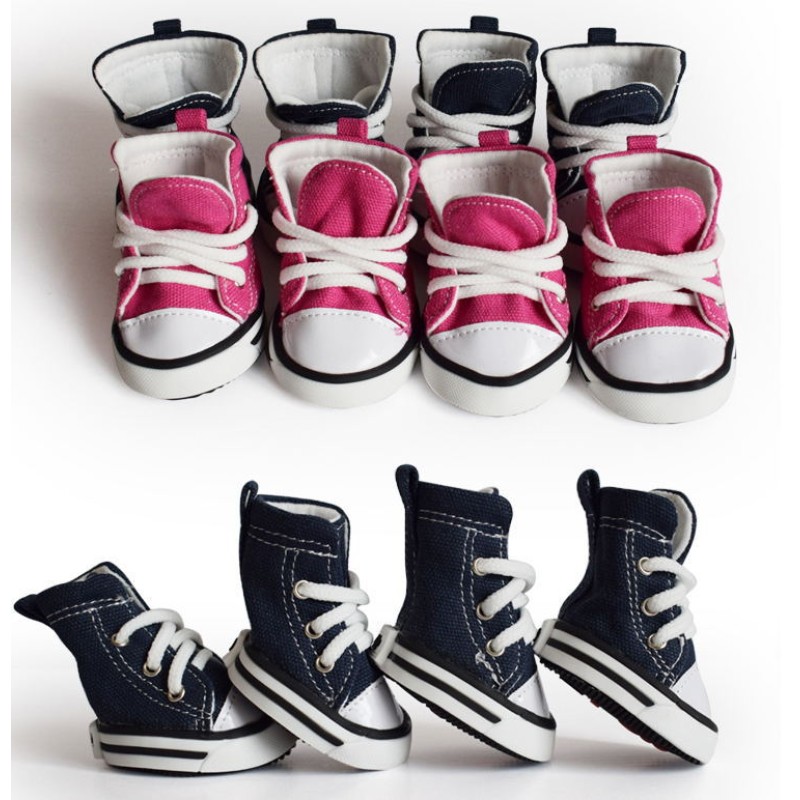 Dog Shoes Manufacturer - OEM Canvas Anti-slip Print