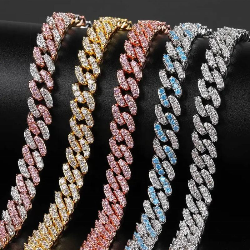 Necklace Manufacturer - OEM Full Iced Cuban Link