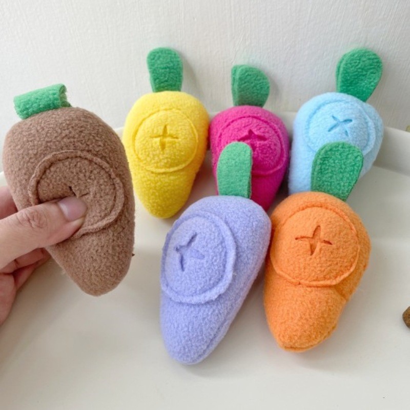 Dog Toy Factory - OEM Carrot Chewing Squeaky Bite