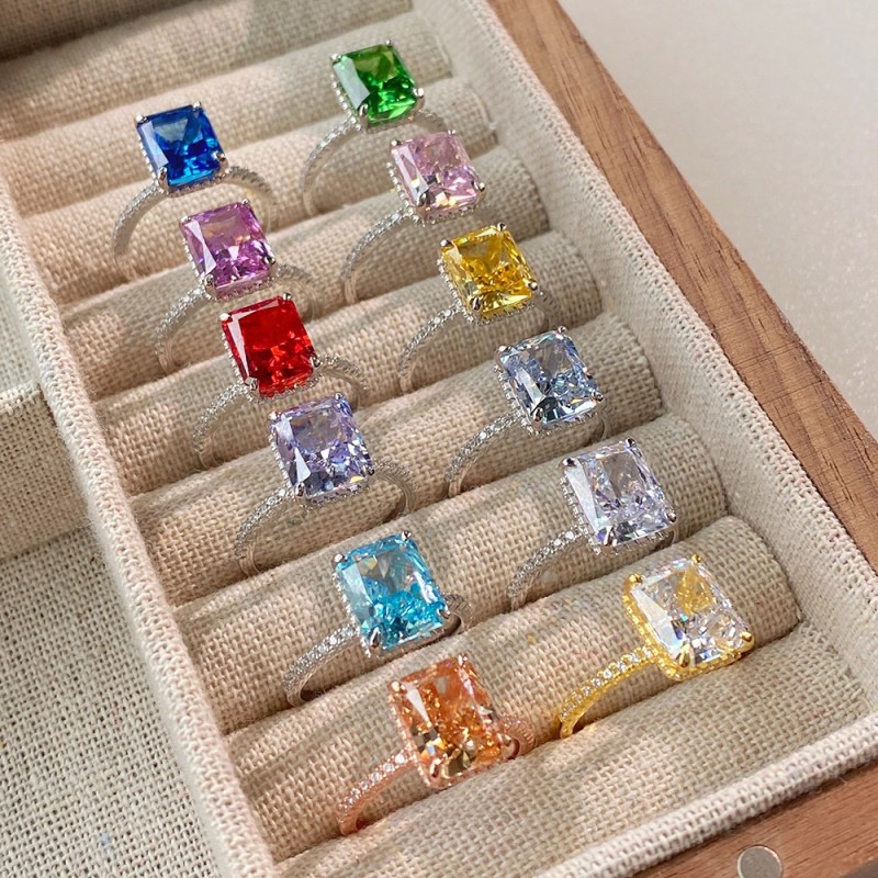 Wedding Ring Factory - OEM Bling Cubic Zircon Stone