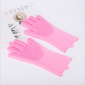 Silicone Gloves Factory - Heat Resistant Reusable Cleaning Kitchen Pet
