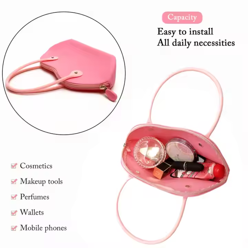 Santa Claus Bag Supplier - Silicone Outdoor Single-shoulder Coin Purse