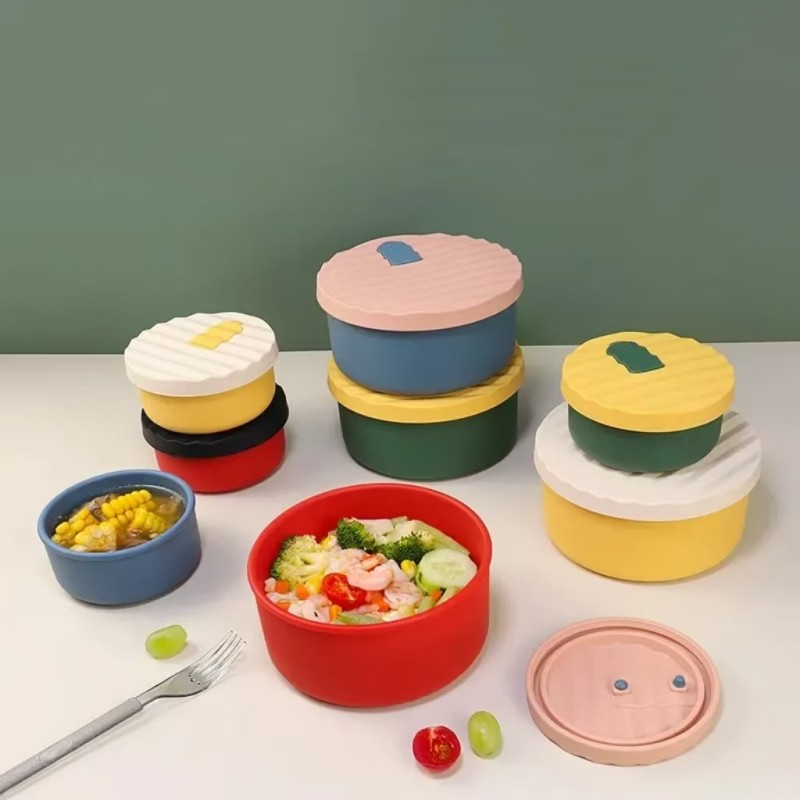 Silicone Food Container Supplier - Eco Friendly Microwave Safe Pizza Box