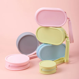 Ladies Handbag Manufacturer - Fashion Silicone Handle Portable Travel Beach