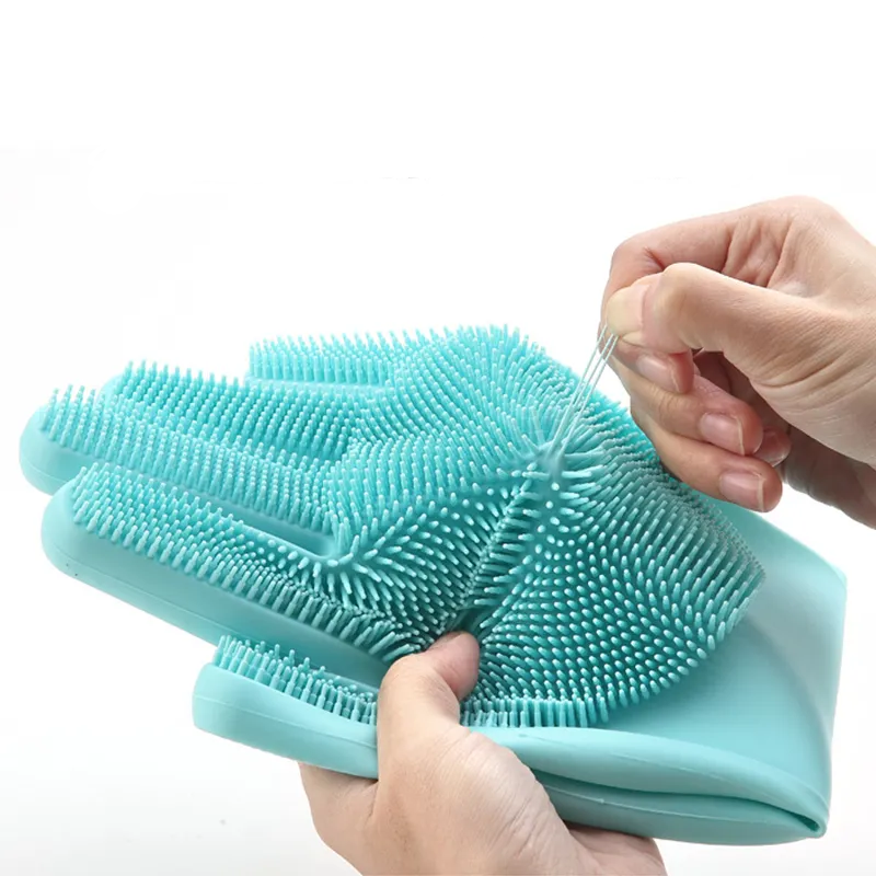 Silicone Gloves Factory - Heat Resistant Reusable Cleaning Kitchen Pet