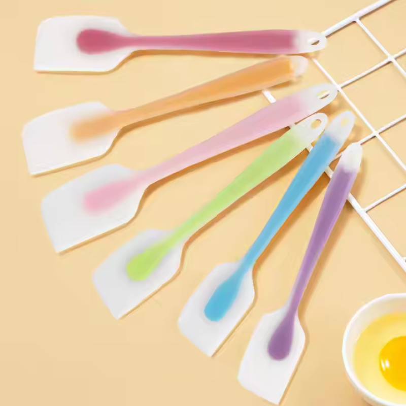 Plastic Spatula Supplier - Translucent Pastry Cake Butter Scraper Kitchen
