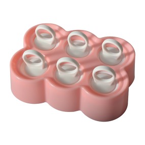 Silicone Ice Mold Manufacturer - 6-Cavity Creative Simple Homemade Summer