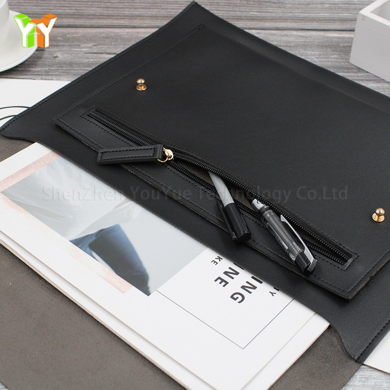 Laptop Sleeve Factory - Customized High Quality PU Leather Envelope Bag