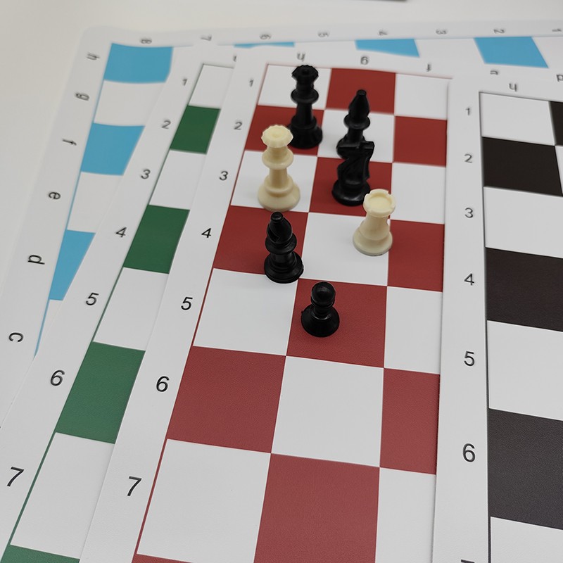 Children Chess Set Manufacturer - Portable PU Leather 42CM Tournament Flags