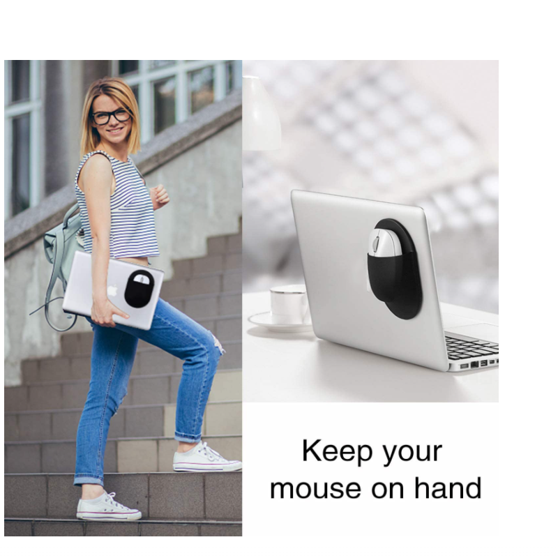 Mouse Pouch Manufacturer - Reusable Adhesive Lycra Wireless Laptop Sleeve
