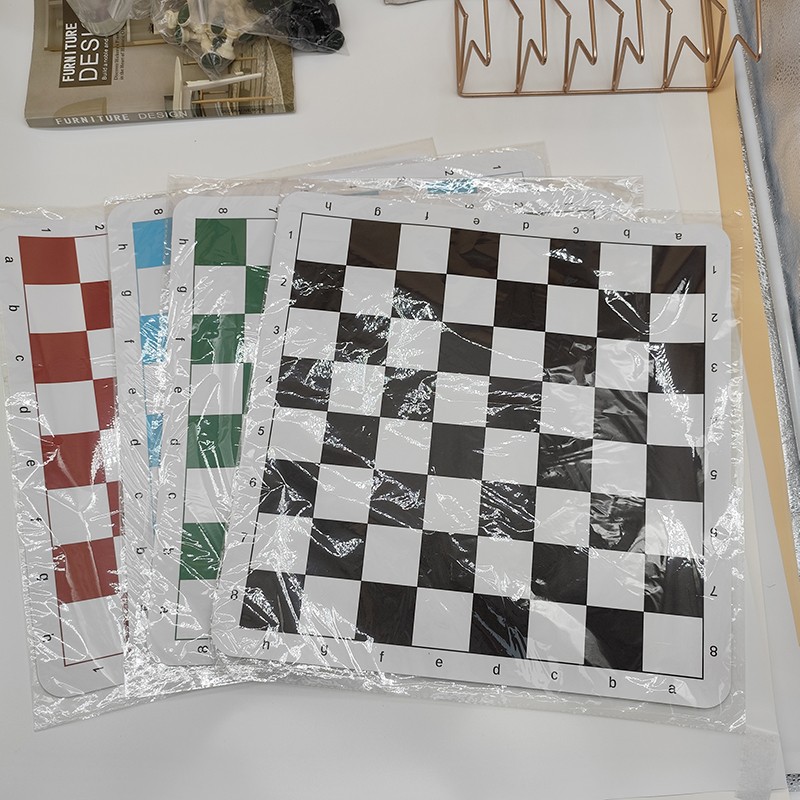 Children Chess Set Manufacturer - Portable PU Leather 42CM Tournament Flags