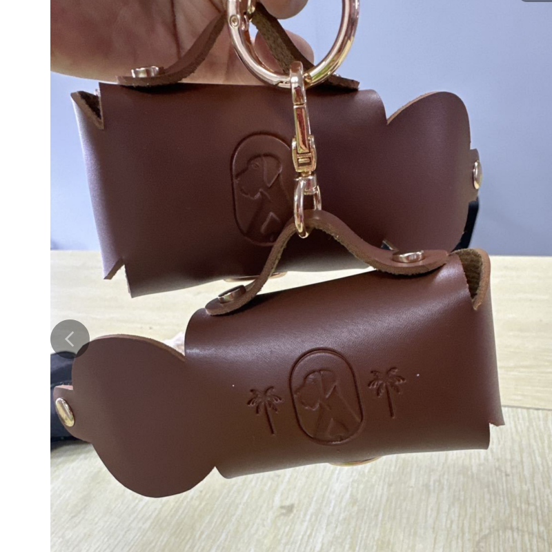 Dog Poop Bag Dispenser Supplier - Ready Stock Faux Leather Simple Style