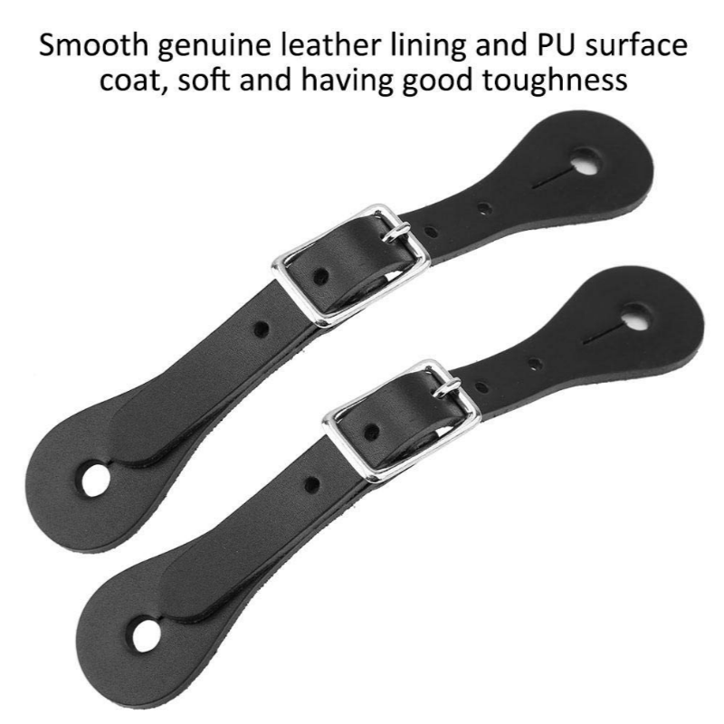 Leather Spur Straps Factory - Soft Genuine Horse Riding Western Style Spurs