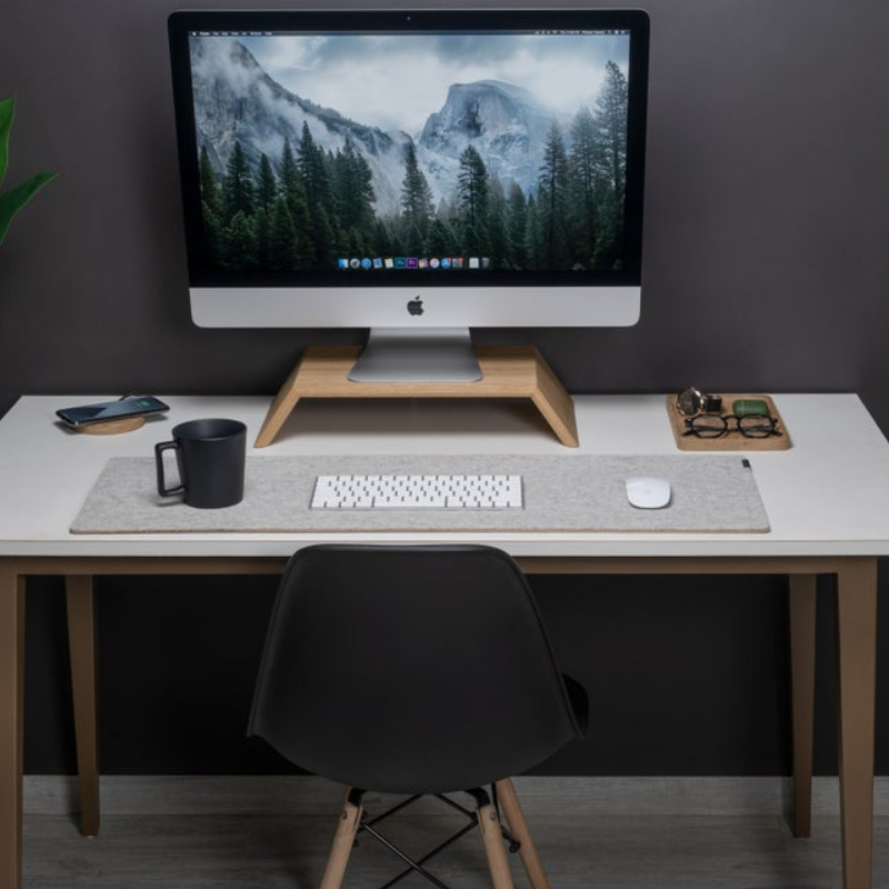 Mouse Pad Manufacturer - Felt Office Computer Desk Mat Valentine Gift