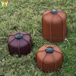 Gas Tank Cover Manufacturer - Custom Outdoor Camping Leather Warmer Case