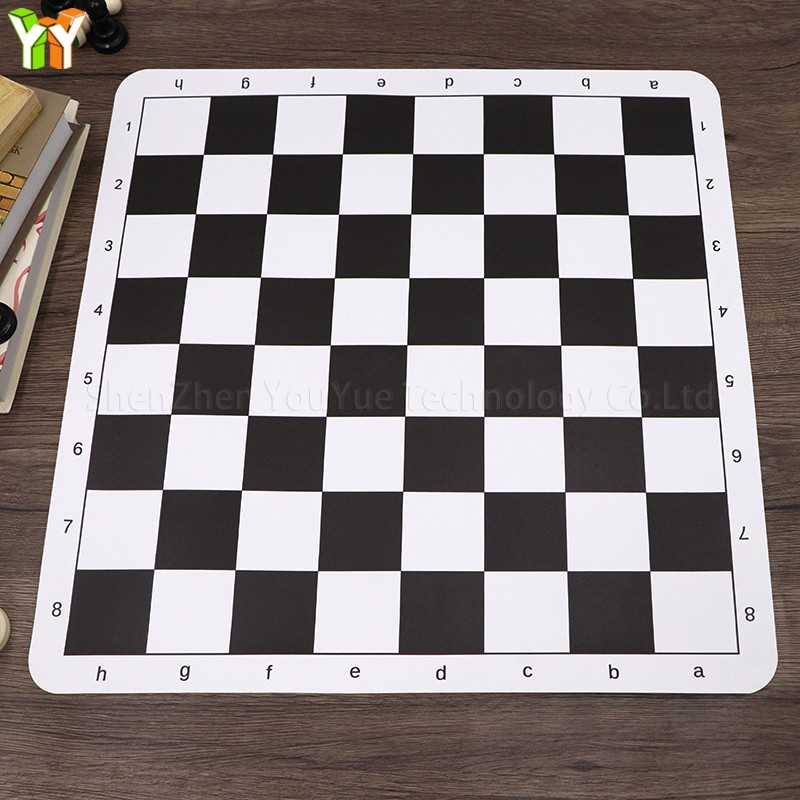 Chess Mat Factory - Rollable PU Leather Portable Tournament Professional