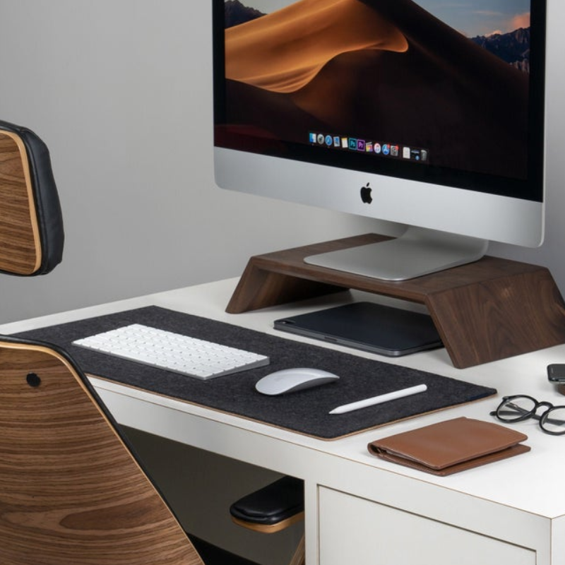 Mouse Pad Manufacturer - Felt Office Computer Desk Mat Valentine Gift