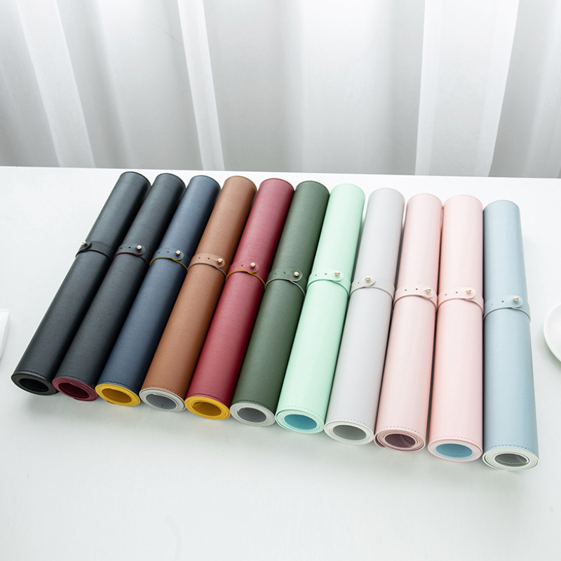 Desk Arm Pad Supplier - Waterproof PU Leather Dual Use Office Writing