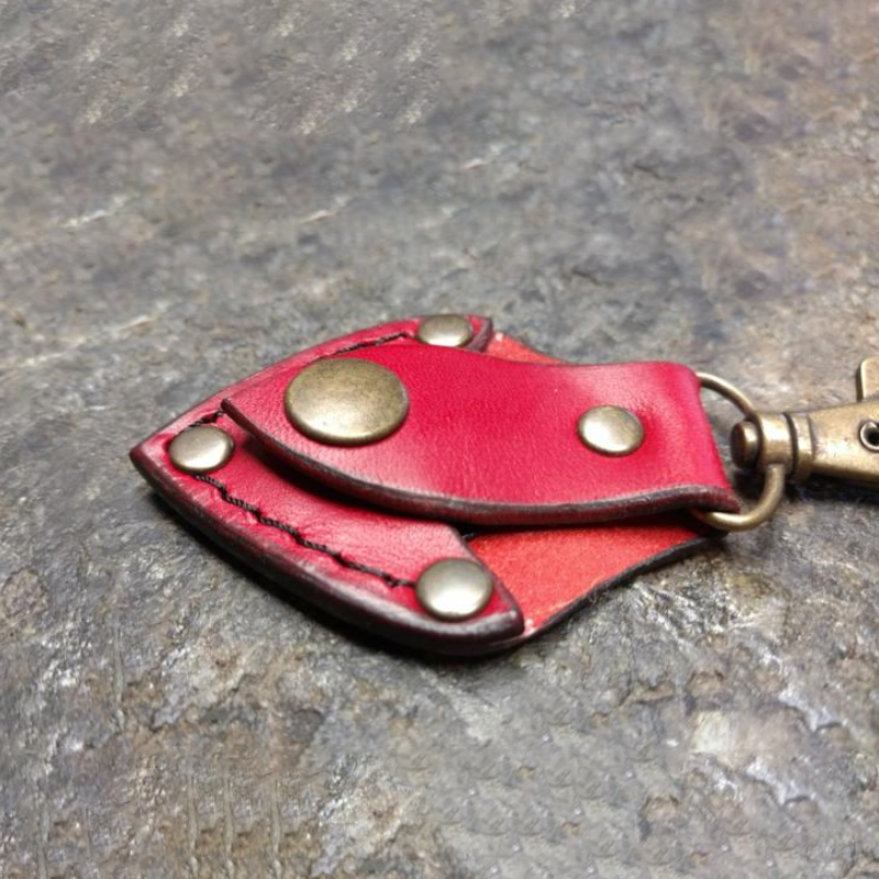 Guitar Pick Keychain Factory - New Design Personalized Real Leather Storage