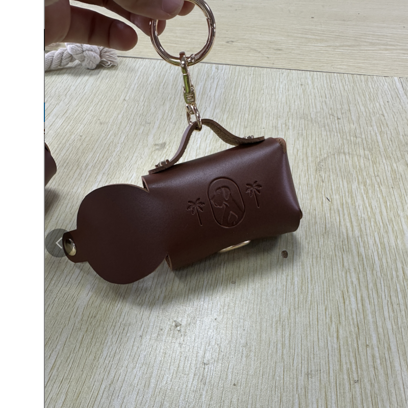 Dog Poop Bag Dispenser Supplier - Ready Stock Faux Leather Simple Style